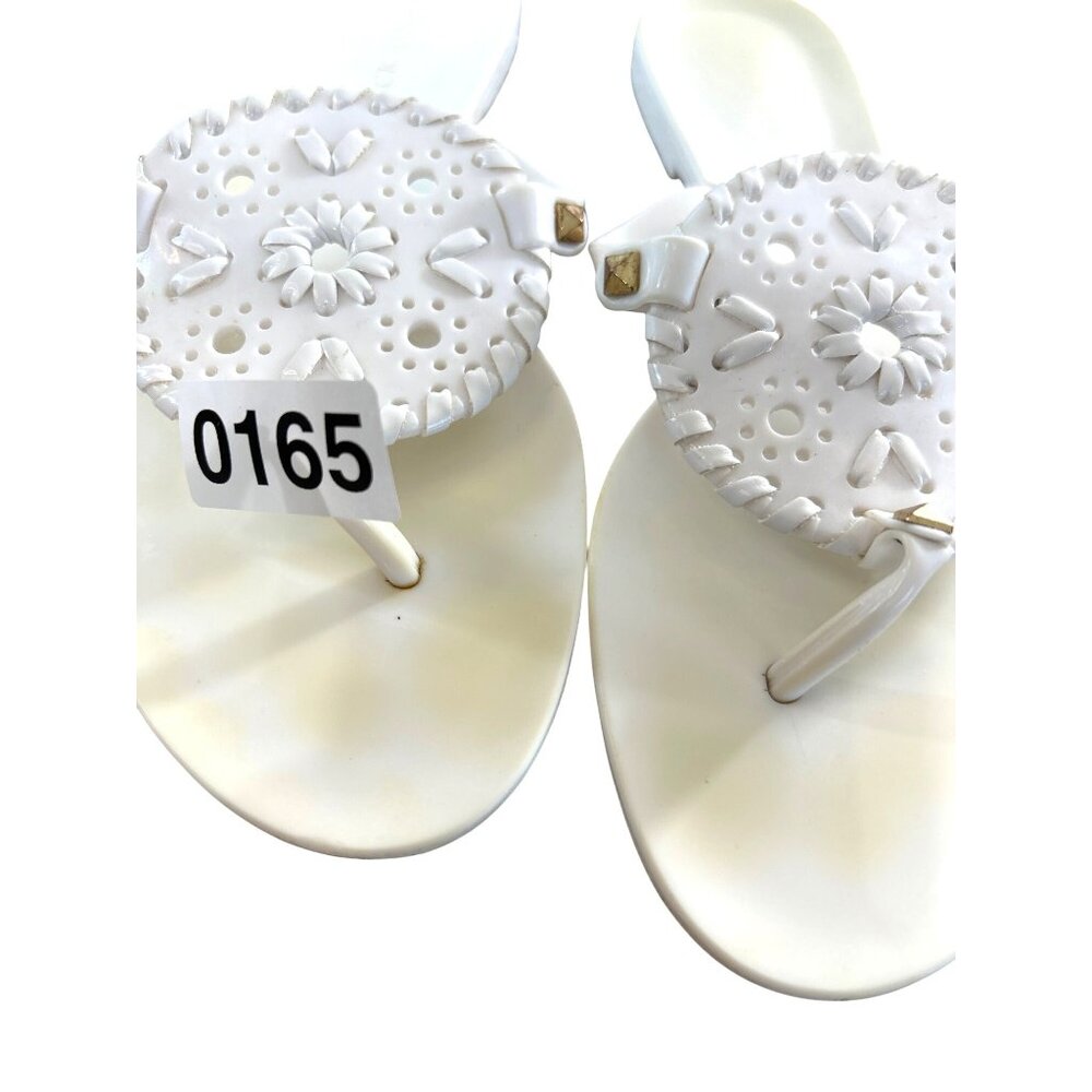 Jack Rogers Girls Sandals White Size 3 - Picture 6 of 6
